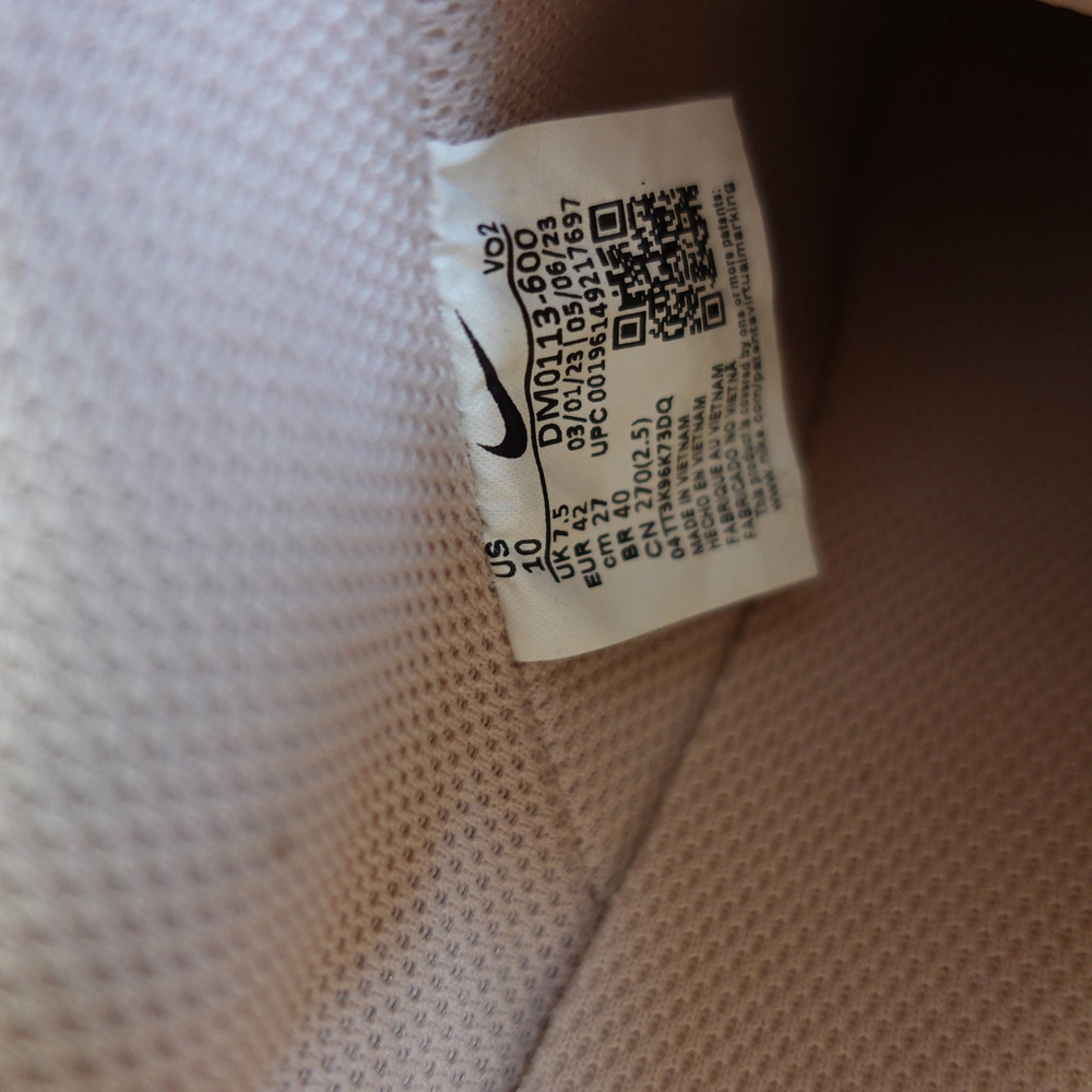 Women's Nike Court Vision Alta Platform Sneakers Pink White Size 10 NIB - Picture 9 of 11